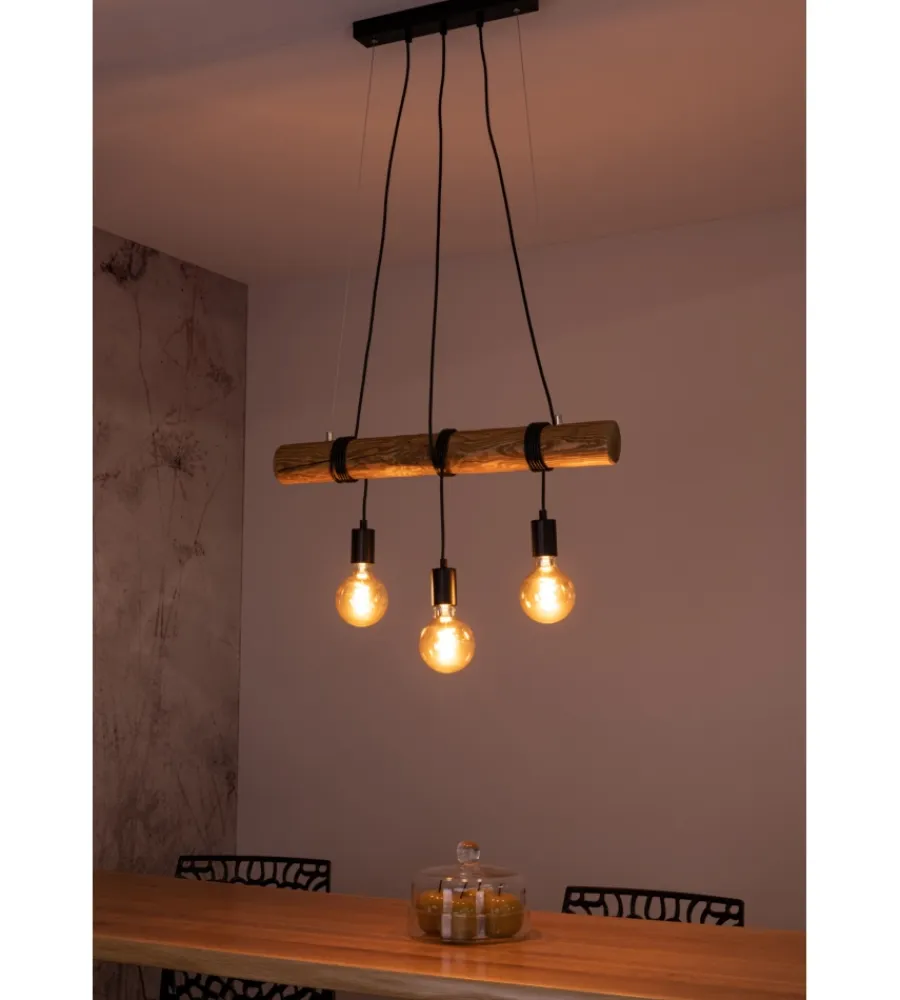 Onli Illuminazione Per Interno|Lampada a sospensione "truda" 3 luci, e27