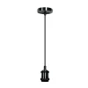 Illuminazione Per Interno- Lampada a sospensione "pendel" nero 1,5 mt, e27