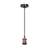 Illuminazione Per Interno- Lampada a sospensione "pendel" bronzo 1,5 mt, e27