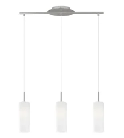 Illuminazione Per Interno-Eglo Lampada a sospensione "troy3" in vetro, e27