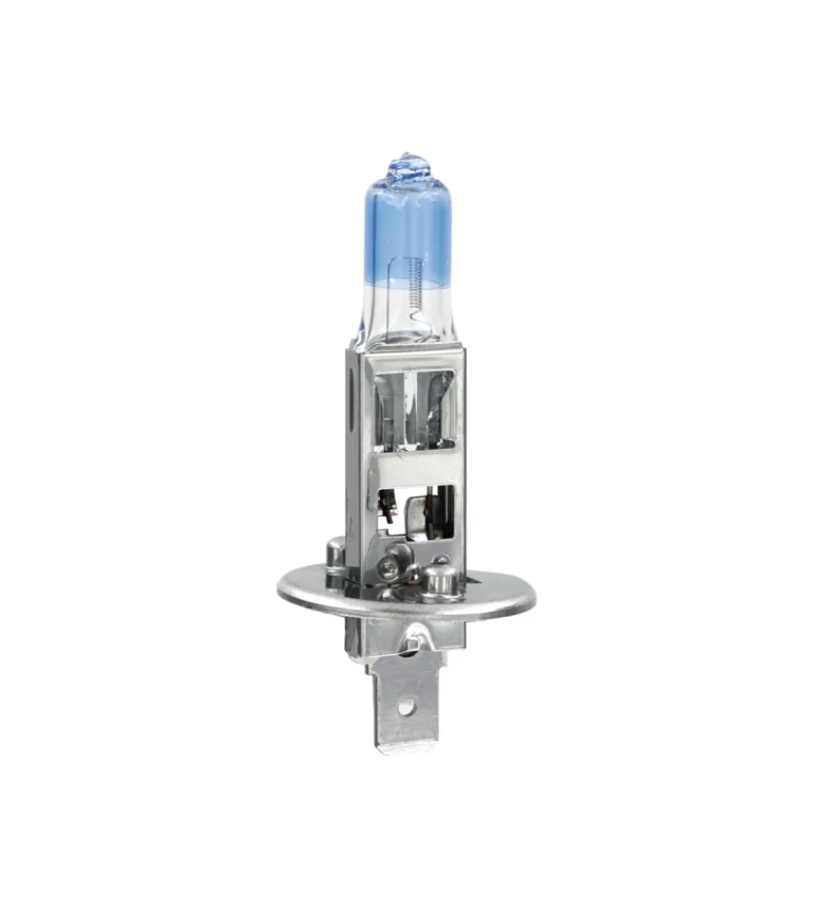 Elettrico- Lampada alogena 12v xenon plus +50% luce - h1 - 55w - p14,5s - 2 pz - scatola 58620