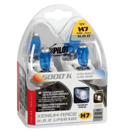Hot Lampada alogena xenium race 12v - h7 - 55w - px26d - 2 pz - scatola plast 58179 Elettrico