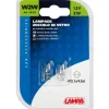 Elettrico-Lampa da con zoccolo vetro 12v - w2w - 2w - w2,1x9,5d - 2 pz  - d/blister  58102