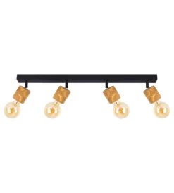 Onli Illuminazione Per Interno|Lampada da soffitto "matilde"  barra 4 luci, e27
