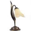 Illuminazione Per Interno-Onli Lampada da tavolo 1 luce "alga" bronzo e14