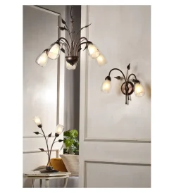 Onli Illuminazione Per Interno|Lampada da tavolo 1 luce "grande" bronzo e14