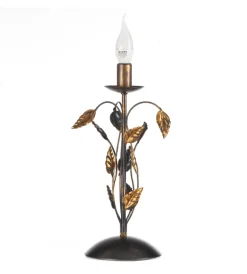 Onli Illuminazione Per Interno|Lampada da tavolo 1 luce "collana" bronzo e14