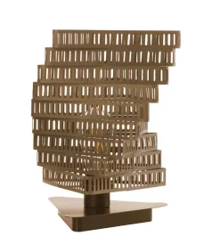 Sale Lampada da tavolo "camino" bronzo, e27 Illuminazione Per Interno
