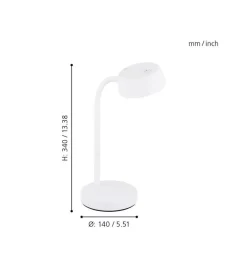 Eglo Illuminazione Per Interno|Lampada da tavolo led 