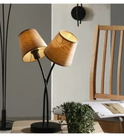 Sale Lampada da tavolo "grande asia" 2 luci, e14 Illuminazione Per Interno