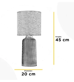 Onli Illuminazione Per Interno|Lampada da tavolo grande 