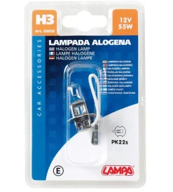 Lampa Elettrico|da h 3 12v 55w pk22s  58030