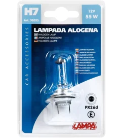 Lampa Elettrico|da h7 55w 12v.  58053
