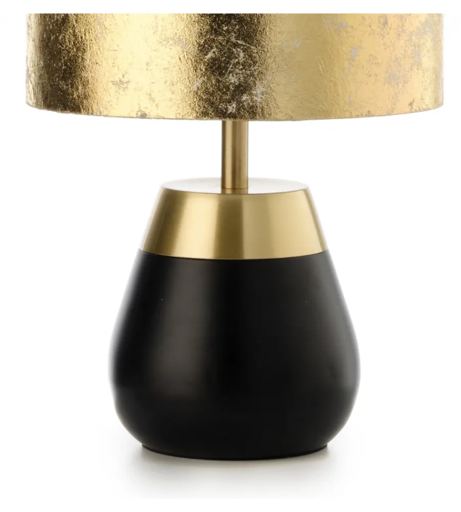 Illuminazione Per Interno-Onli Lampada "kint" in metallo nera e oro, e27