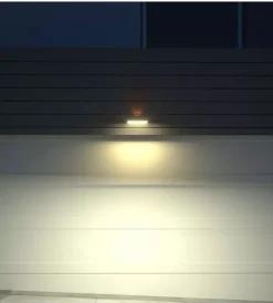 Clearance Lampada led a muro da esterno vtac nero 8000k Illuminazione Per Esterno