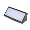 Sale Lampada led da esterno a muro angolare nero, 12 w 6500 k Illuminazione Per Esterno