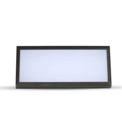 Sale Lampada led da esterno a muro angolare nero, 12 w 6500 k Illuminazione Per Esterno