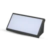 Illuminazione Per Esterno|Lampada led da esterno a muro angolare nero, 20 w 3000 k