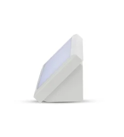 Illuminazione Per Esterno|Lampada led da esterno a muro angolare bianco, 12 w 4000 k