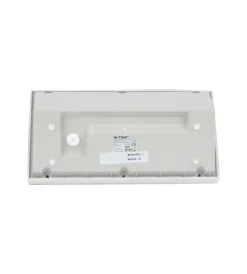 Illuminazione Per Esterno- Lampada led da esterno a muro angolare bianco, 20 w 3000 k