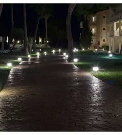 Illuminazione Per Esterno|Lampada led da giardino bianco h25 cm 4000k, 10w