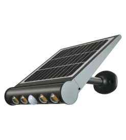 Illuminazione Per Esterno|Lampada led da giardino con pannello solare, 8 w 3000 k