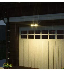 Best Lampada led da giardino con pannello solare, 8 w 6400 k Illuminazione Per Esterno