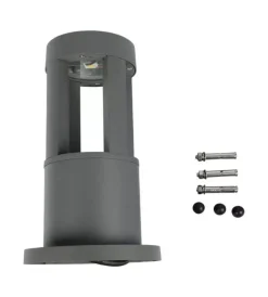 Illuminazione Per Esterno- Lampada led da giardino grigio h25 cm 4000k, 10w