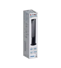 Outlet Lampada led da terra da esterno vtac nero 6400k 80cm Illuminazione Per Esterno