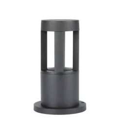 Illuminazione Per Esterno|Lampada led da terra da esterno vtac nero 6400k