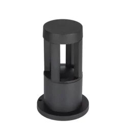 Illuminazione Per Esterno|Lampada led da terra da esterno vtac nero 6400k