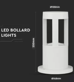 Discount Lampada led da terra da esterno vtac bianco 6400k Illuminazione Per Esterno