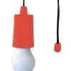 New Lampada led portatile con corda appendibile rossa Illuminazione Per Interno