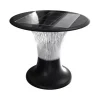 Illuminazione Per Esterno|Lampada led solare da terra nera 15w ip65, 25,7x2,17 cm