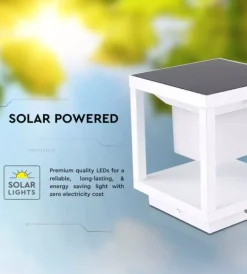 Outlet Lampada led solare da terra da esterno vtac bianco 3000k Illuminazione Per Esterno
