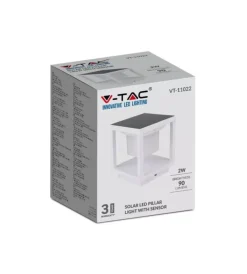 Outlet Lampada led solare da terra da esterno vtac bianco 3000k Illuminazione Per Esterno