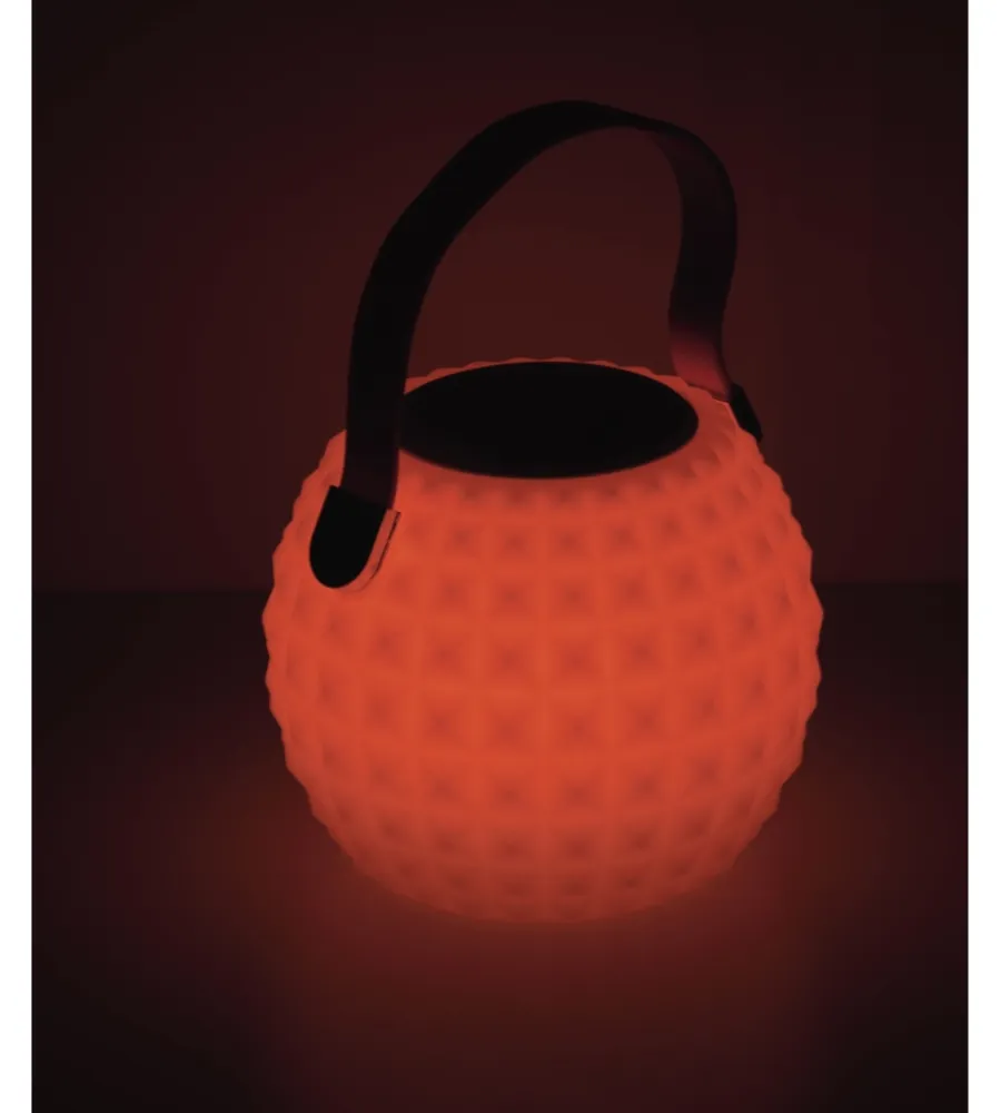 Illuminazione Per Esterno|Lampada portatile led "geco dj" 25,5x23,5 cm, 3w