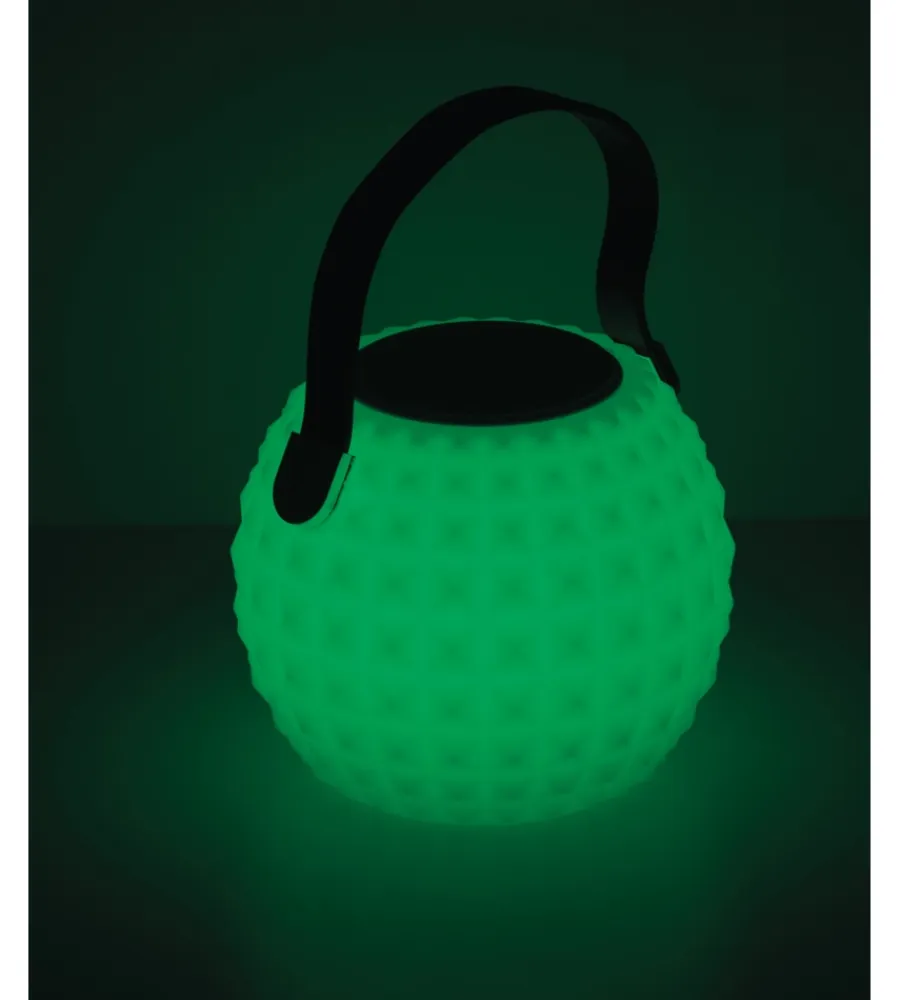 Illuminazione Per Esterno|Lampada portatile led "geco dj" 25,5x23,5 cm, 3w