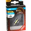 Elettrico- Lampada 12v hyper-led 9 - 3 smd x 3 chips - (c5w) - 10x36 mm - sv8,5-8 - 1 pz  58450