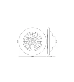 Clearance Lampada ventilatore a led philips 6500 k Illuminazione Per Interno