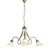 Illuminazione Per Interno-Onli Lampadario 3 luci in metallo color bronzo, e14