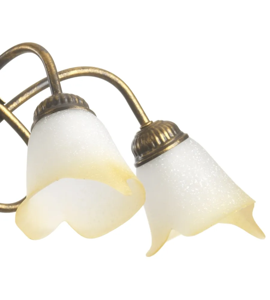 Illuminazione Per Interno-Onli Lampadario 3 luci in metallo color bronzo, e14