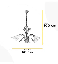 Hot Lampadario 3 luci 