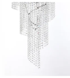 Discount Lampadario 6 luci "elica" e14 45 cm Illuminazione Per Interno