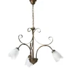 Best Lampadario 3 luci "odino" bronzo e14 Illuminazione Per Interno