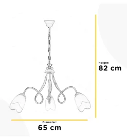 Illuminazione Per Interno-Onli Lampadario 3 luci