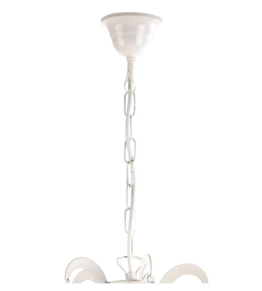 Illuminazione Per Interno-Onli Lampadario a 5 luci "jane" bianco, e14