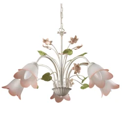 Onli Illuminazione Per Interno|Lampadario "botton d'oro" 5 luci, e27