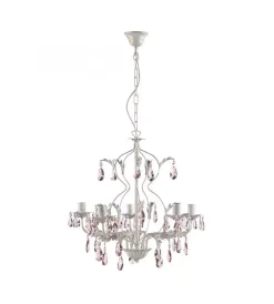 Best Lampadario "kate" 5 luci, e14 Illuminazione Per Interno