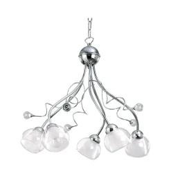 Onli Illuminazione Per Interno|Lampadario "wendy" 5 luci, e14